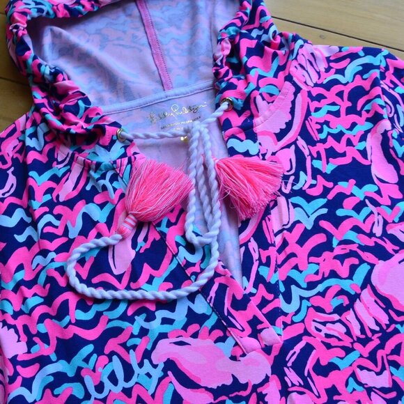Lilly Pulitzer Rylie Cover Up Dress Size M - Picture 3 of 9